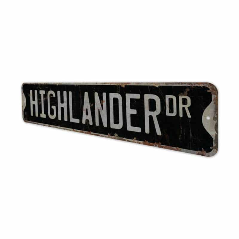 Highlander-Cat-Premium-Quality-Rustic-Metal-Sign-8