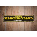 Highschool-Marching-Band-Premium-Quality-Rustic-Metal-Sign-Images-2