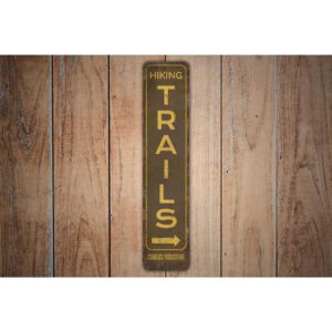 Hiking-Trail-Sign-Premium-Quality-Rustic-Metal-Sign-Images