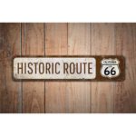 Historic-Route-Sign-Premium-Quality-Rustic-Metal-Sign-Images-2