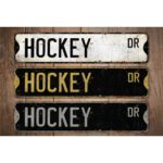 Hockey-Premium-Quality-Rustic-Metal-Sign-Images