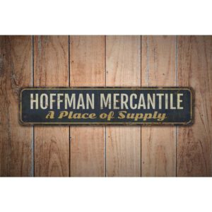 Hoffman-Mercantile-Premium-Quality-Rustic-Metal-Sign-Images