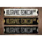 Holographic-Technician-Premium-Quality-Rustic-Metal-Sign-Images