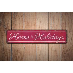 Home-for-the-Holidays-Premium-Quality-Rustic-Metal-Sign-Images