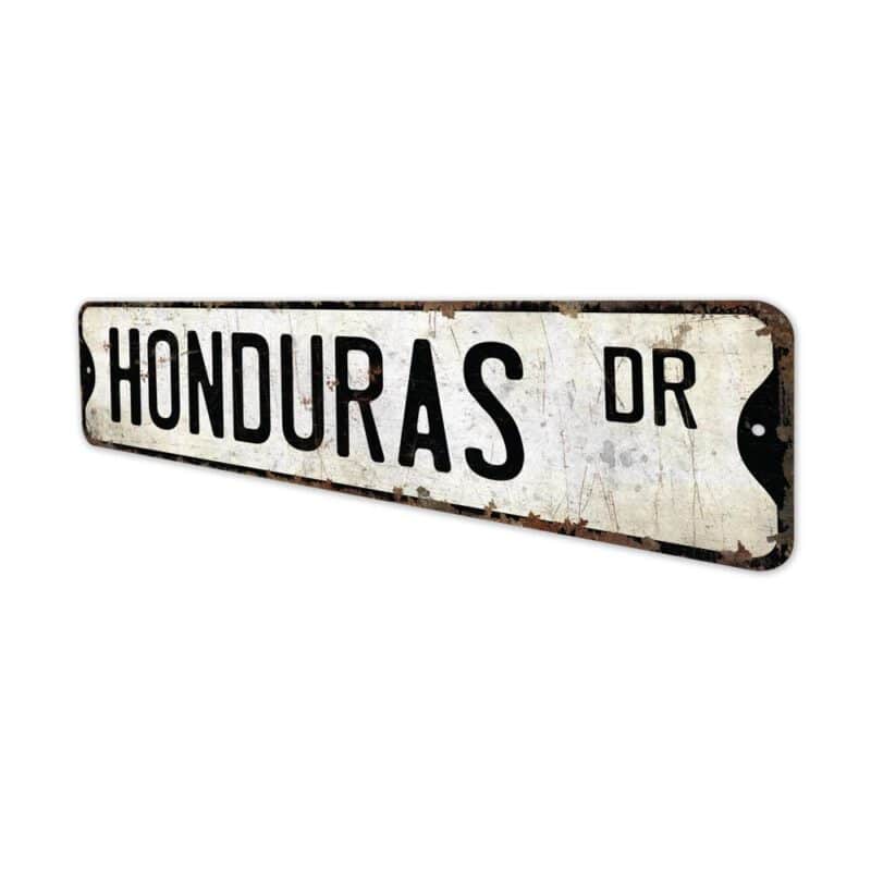 Honduras-Premium-Quality-Rustic-Metal-Sign-3