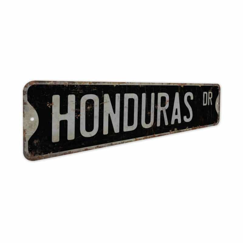 Honduras-Premium-Quality-Rustic-Metal-Sign-6