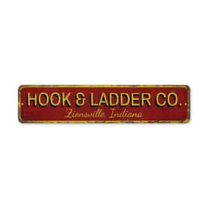 Hook-And-Ladder-Premium-Quality-Rustic-Metal-Sign-2