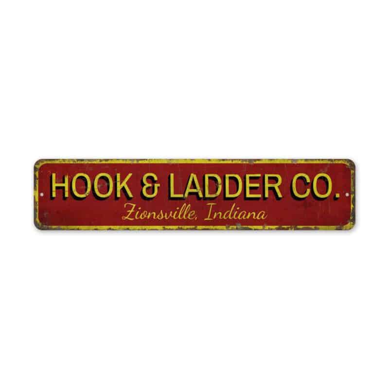 Hook-And-Ladder-Premium-Quality-Rustic-Metal-Sign-2