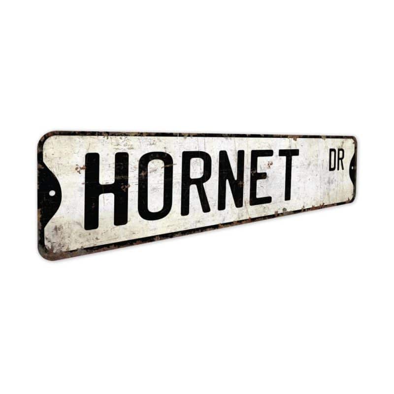 Hornet-Premium-Quality-Rustic-Metal-Sign-3