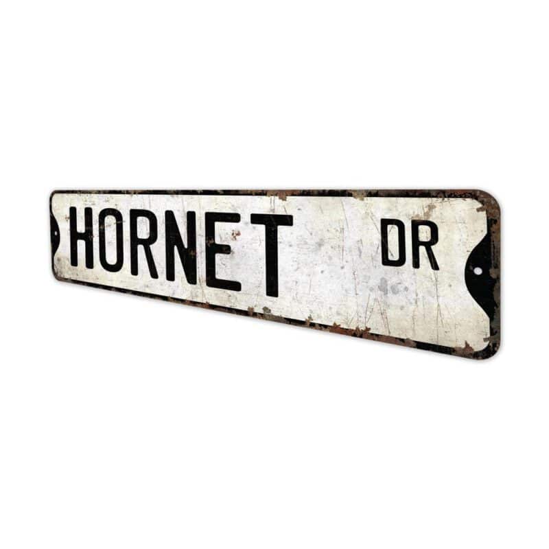 Hornet-Premium-Quality-Rustic-Metal-Sign-4