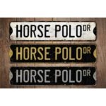 Horse-Polo-Premium-Quality-Rustic-Metal-Sign-Images