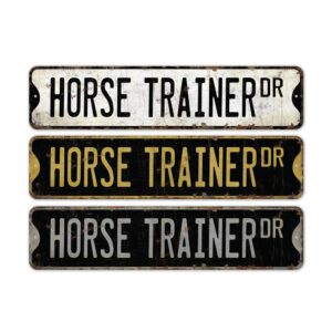 Horse-Trainer-Premium-Quality-Rustic-Metal-Sign-2