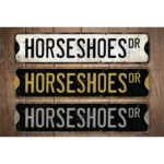 Horseshoes-Sign-Premium-Quality-Rustic-Metal-Sign-Images