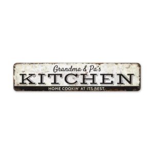 House-Kitchen-Sign-Premium-Quality-Rustic-Metal-Sign-2