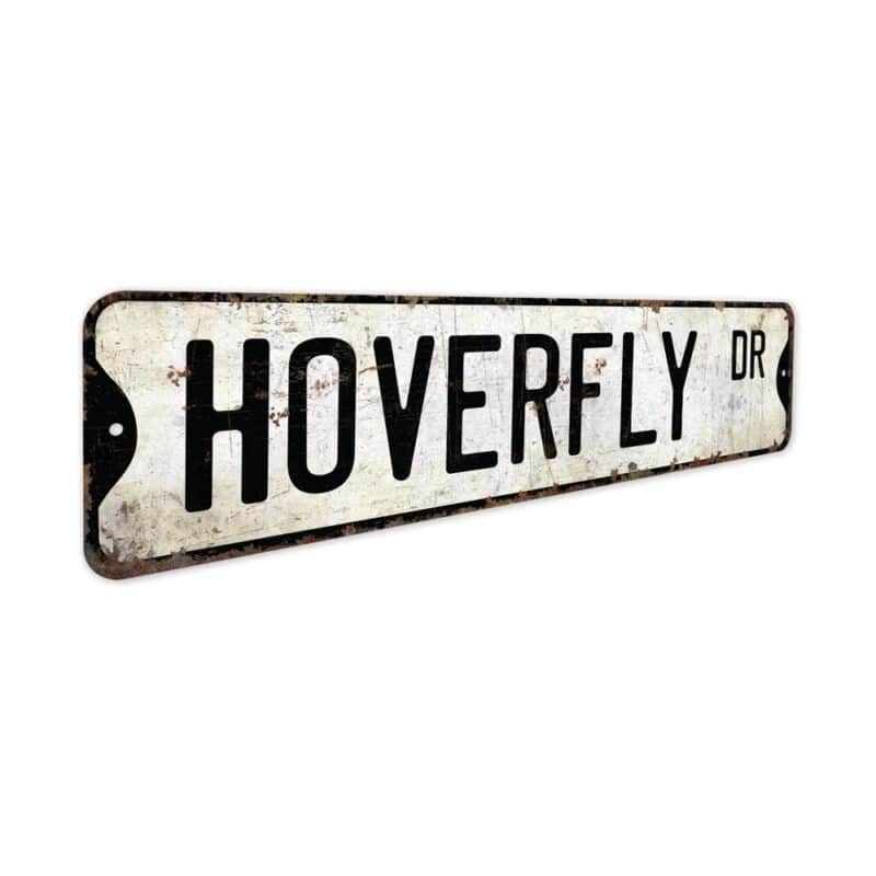 Hoverfly-Premium-Quality-Rustic-Metal-Sign-3