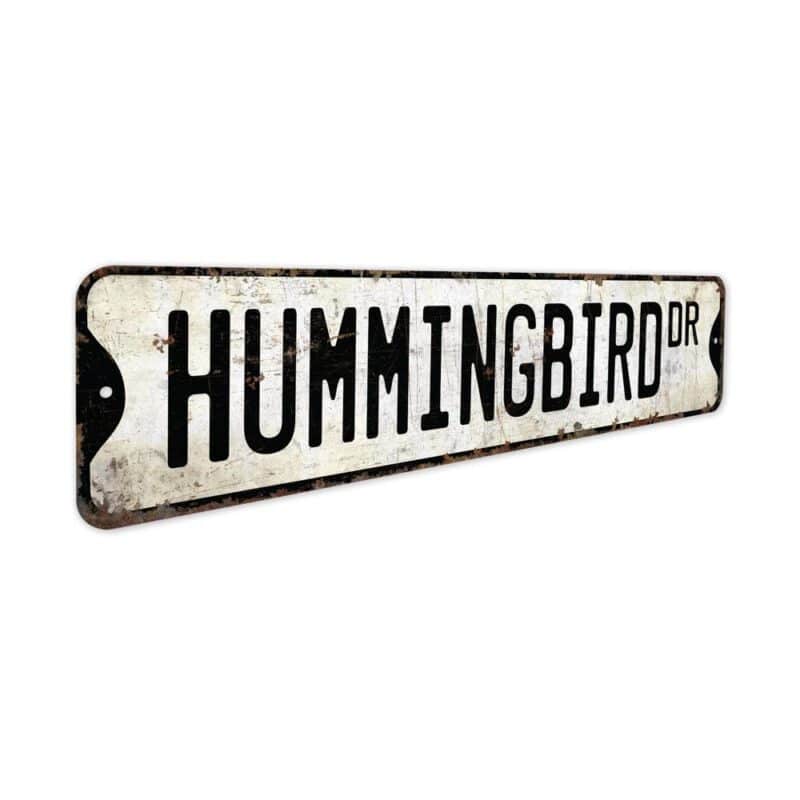 Hummingbird-Premium-Quality-Rustic-Metal-Sign-3