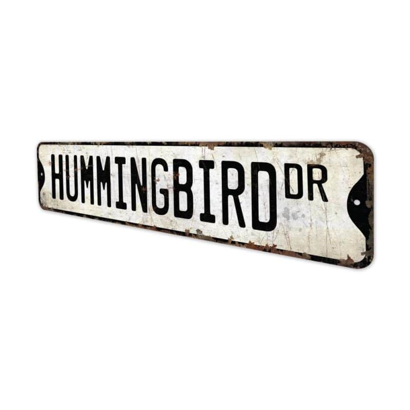 Hummingbird-Premium-Quality-Rustic-Metal-Sign-4