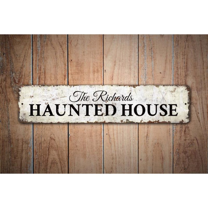 Hunted-House-Premium-Quality-Rustic-Metal-Sign-Images-1