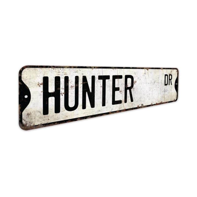 Hunter-Name-Sign-Premium-Quality-Rustic-Metal-Sign-3