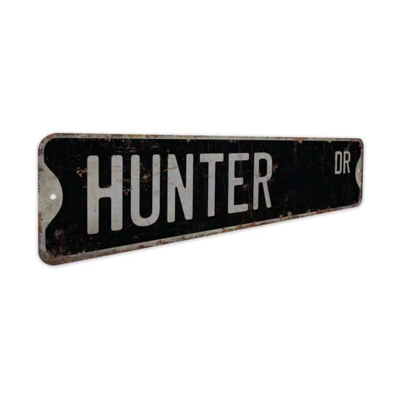 Hunter-Name-Sign-Premium-Quality-Rustic-Metal-Sign-7