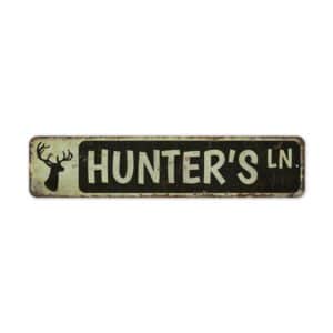 Hunters-Lane-Sign-Premium-Quality-Rustic-Metal-Sign-2