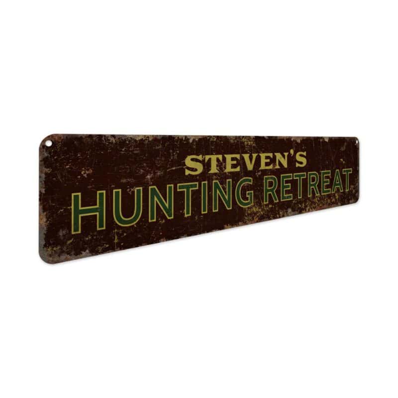 Hunting-Retreat-Premium-Quality-Rustic-Metal-Sign-3-1