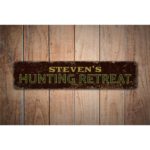 Hunting-Retreat-Premium-Quality-Rustic-Metal-Sign-Images-1