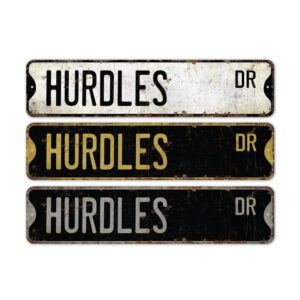 Hurdles-Premium-Quality-Rustic-Metal-Sign-2