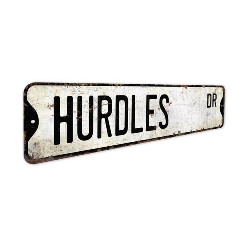 Hurdles-Premium-Quality-Rustic-Metal-Sign-3