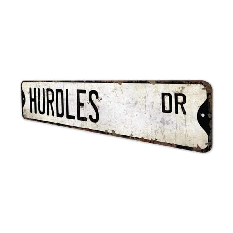 Hurdles-Premium-Quality-Rustic-Metal-Sign-4