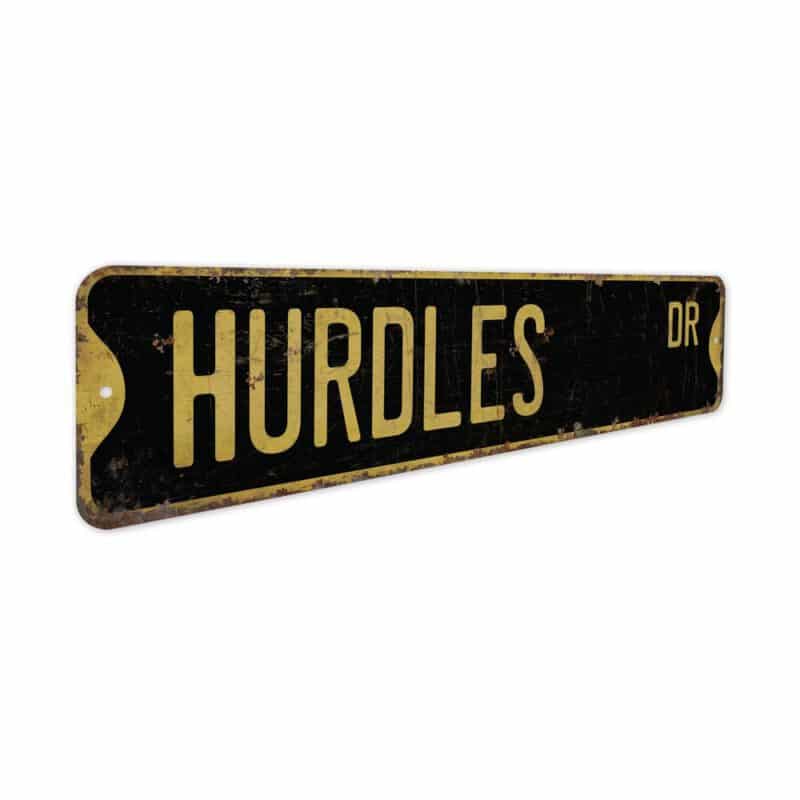 Hurdles-Premium-Quality-Rustic-Metal-Sign-5