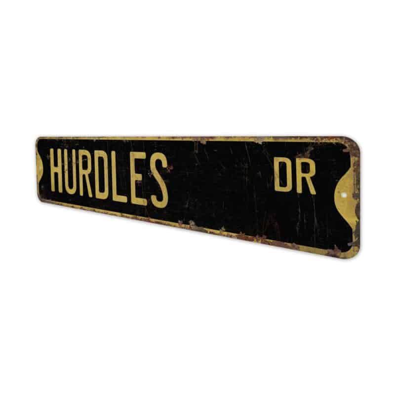 Hurdles-Premium-Quality-Rustic-Metal-Sign-6