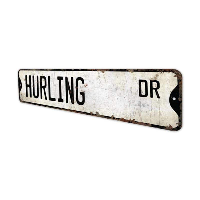Hurling-Premium-Quality-Rustic-Metal-Sign-4