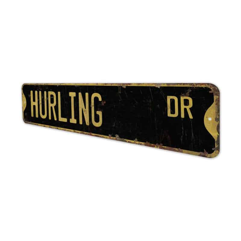 Hurling-Premium-Quality-Rustic-Metal-Sign-6