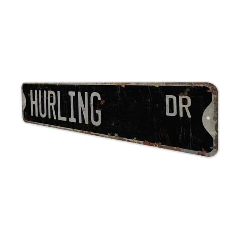 Hurling-Premium-Quality-Rustic-Metal-Sign-8