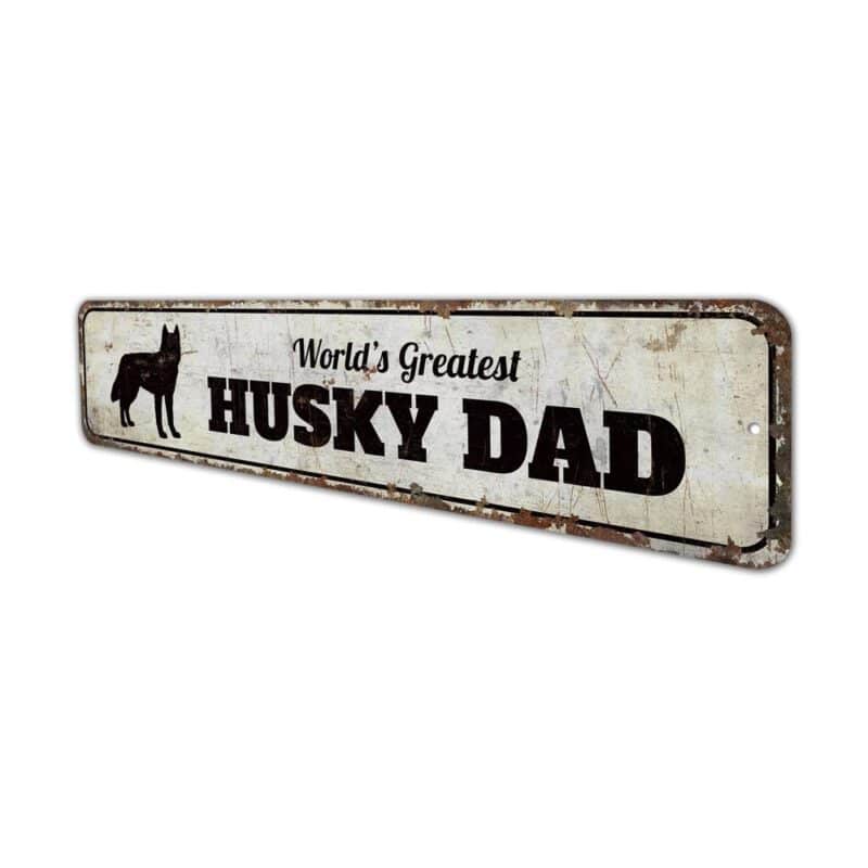 Husky-Dad-Sign-Premium-Quality-Rustic-Metal-Sign-4