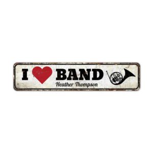 I-Heart-Band-Premium-Quality-Rustic-Metal-Sign-2