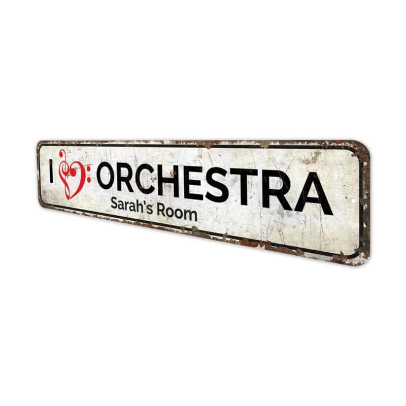 I-Heart-Orchestra-Premium-Quality-Rustic-Metal-Sign-4