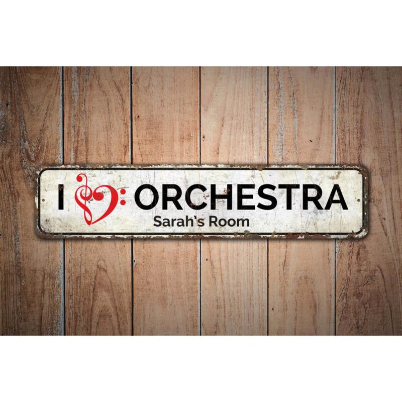 I-Heart-Orchestra-Premium-Quality-Rustic-Metal-Sign-Images