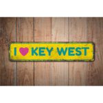 I-Love-Key-West-Premium-Quality-Rustic-Metal-Sign-Images