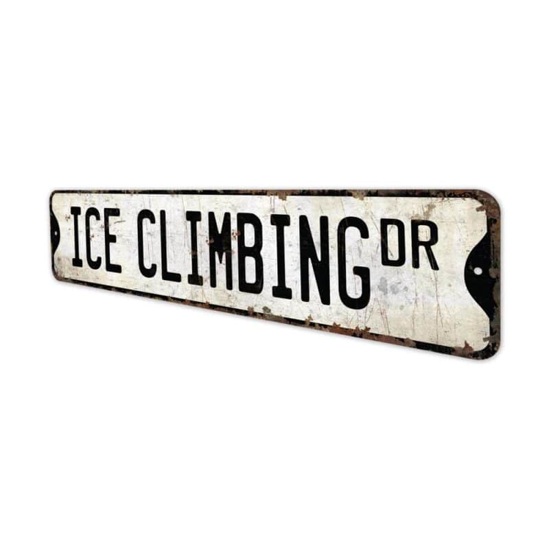 Ice-Climbing-Premium-Quality-Rustic-Metal-Sign-4