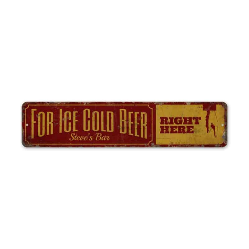 Ice-Cold-Beer-Sign-Premium-Quality-Rustic-Metal-Sign-2