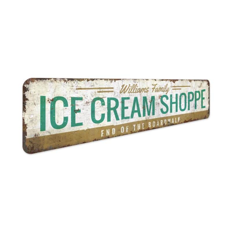 Ice-Cream-Shoppe-Sign-Premium-Quality-Rustic-Metal-Sign-3