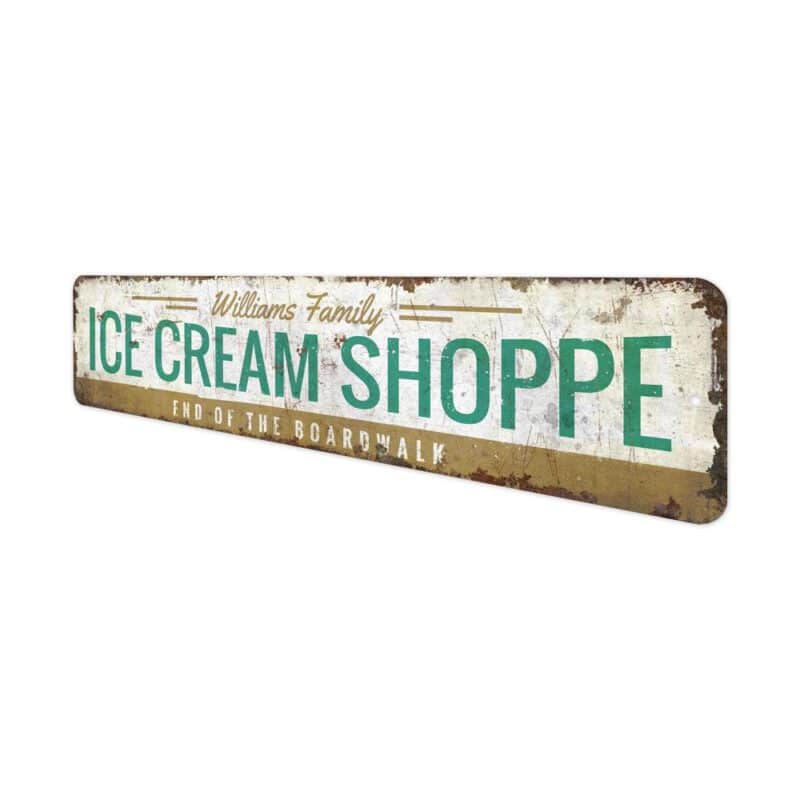 Ice-Cream-Shoppe-Sign-Premium-Quality-Rustic-Metal-Sign-4