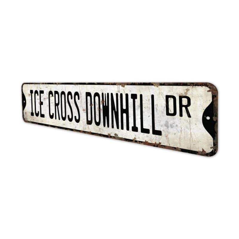 Ice-Cross-Downhill-Premium-Quality-Rustic-Metal-Sign-4