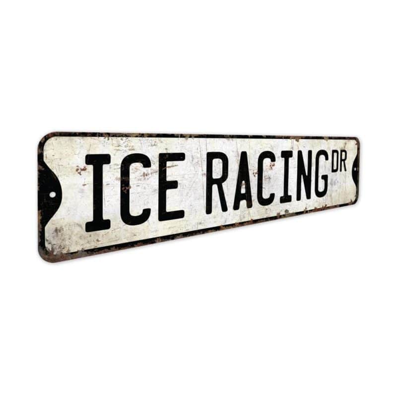 Ice-Racing-Premium-Quality-Rustic-Metal-Sign-3