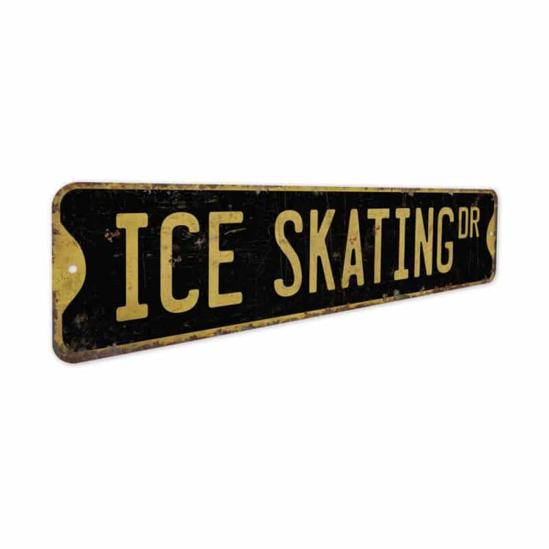 Ice-Skating-Sign-Premium-Quality-Rustic-Metal-Sign-5