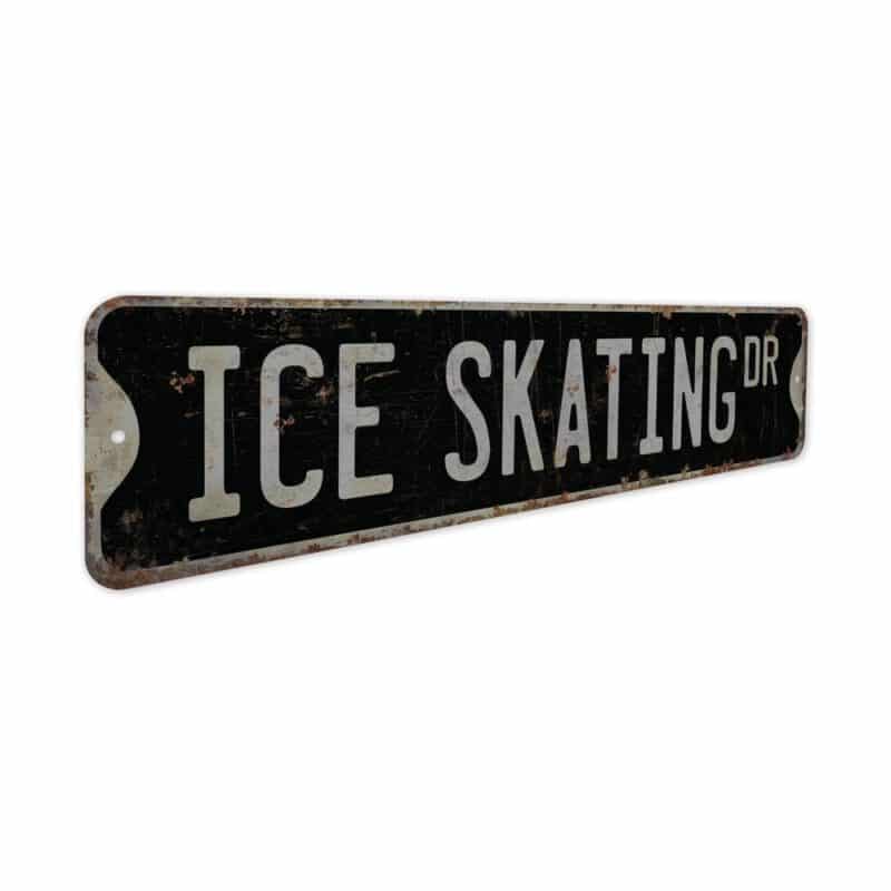 Ice-Skating-Sign-Premium-Quality-Rustic-Metal-Sign-7