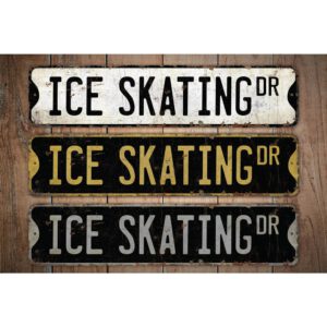 Ice-Skating-Sign-Premium-Quality-Rustic-Metal-Sign-Images