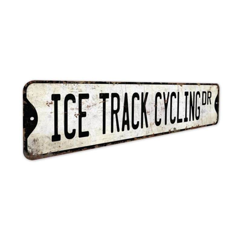 Ice-Track-Cycling-Premium-Quality-Rustic-Metal-Sign-3